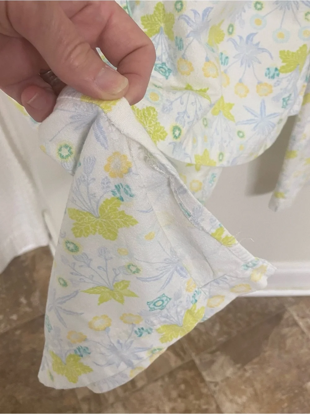 Needham Lane vintage 90’s Women’s Floral Pajama Set – Size XL cottagecore